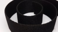 cinta para mochilas nylon negra 25mm